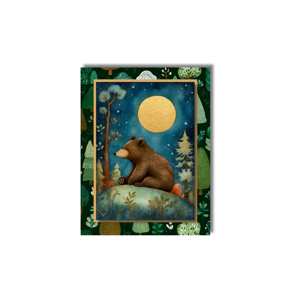 Moonlight Bear 16 pc Stationery Set