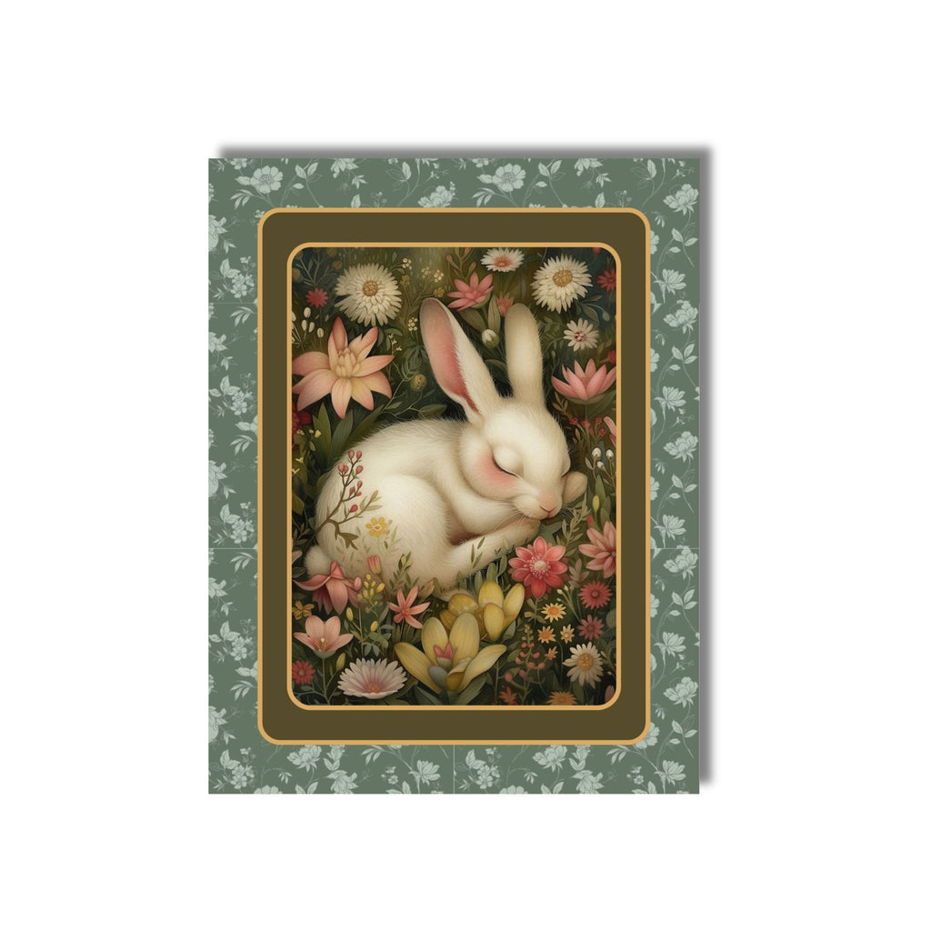 Sleeping Forest Animals Note Card Set of 6 with Envelopes